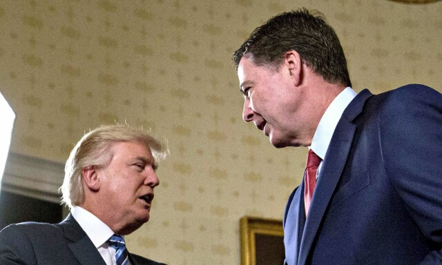Trump forsvarer Comey-sparkingen: Håner «gråtende» minoritetsleder i Senatet